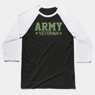 Army Veteran Baseball T-Shirt